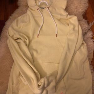 Super soft pastel yellow hoodie